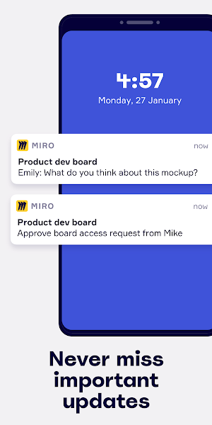 Miro: online collaborative whiteboard platform screenshot 5