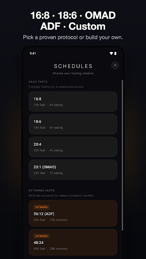 Abstia: Intermittent Fasting Screenshot 1