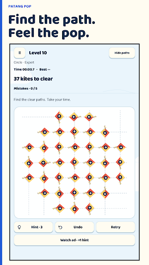 Patang Pop: Kite Puzzle Screenshot 1