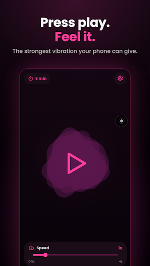 Vibrator: Strong Vibration App Screenshot 1