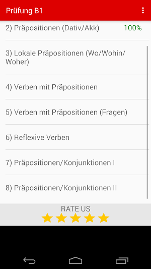 Prüfung B1 - Learn German Screenshot 0