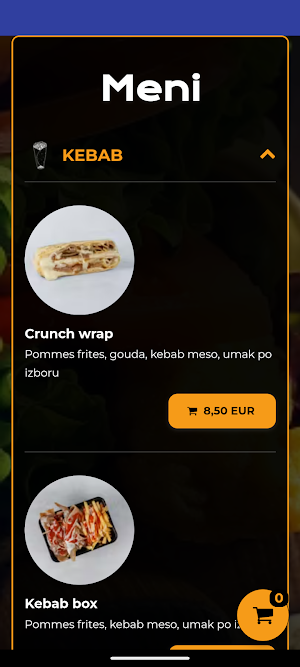 Zyarr Food Screenshot 0