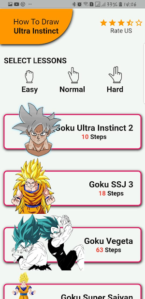How to draw Ultra Instinct Screenshot 0