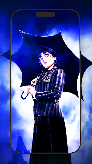 Wednesday Addams Wallpapers 4K Screenshot 2