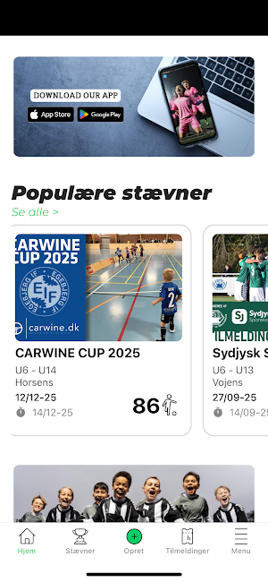 Turnering.com Screenshot 2