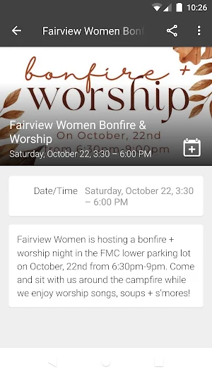 Fairview Missionary Church Screenshot 1