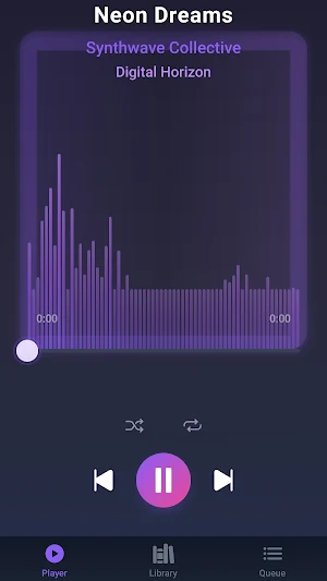 NeonFlow: Music Player Screenshot 3