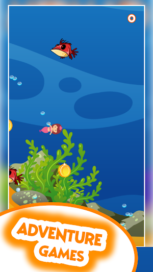 mermaid ve shark Adventures Screenshot 2