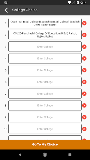 Saurashtra University BEd22-23 Screenshot 2