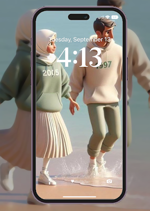 Islamic Couple Wallpapers HD Screenshot 1