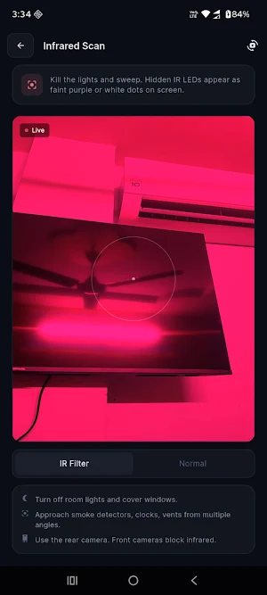 Cam Alert - Detect Hidden Cam Screenshot 1