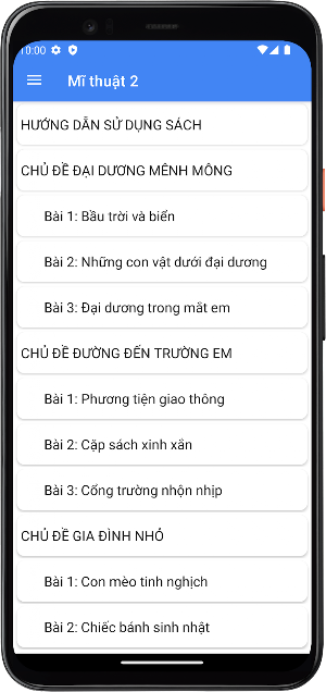Mĩ thuật Lớp2 Screenshot 2