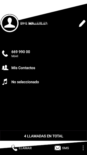 THEME EXDIALER MIXER BLACK Screenshot 3