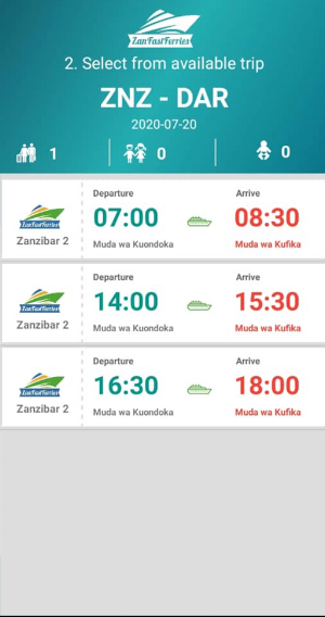 Zan Fast Ferries Screenshot 2