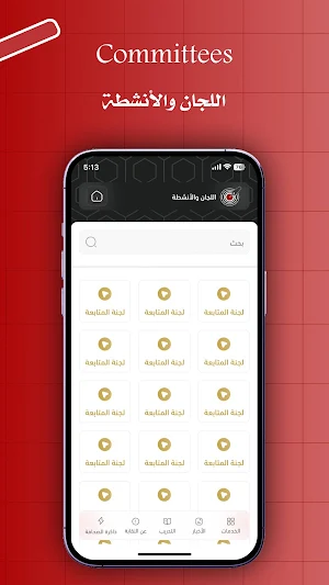 نقابة الصحفيين - EJS Screenshot 1