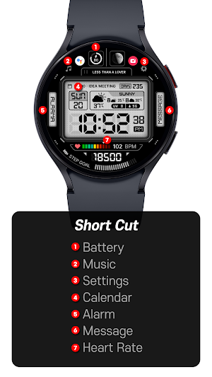 SamWatch Digital Shu 10 Screenshot 2