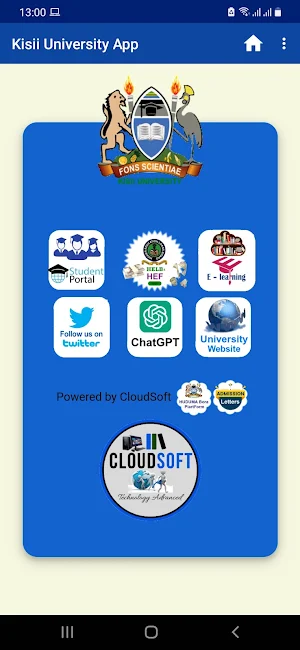 Kisii University App Screenshot 0