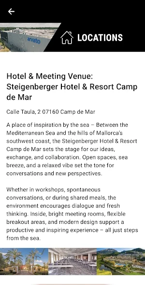 Arvato Events Screenshot 1
