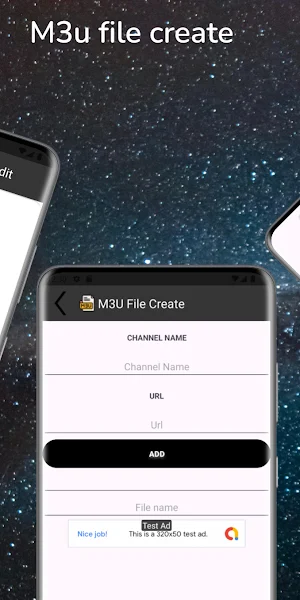 M3U Player: Edit, Test & Check Screenshot 1