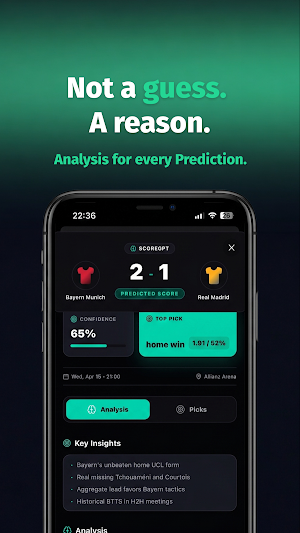 ScoreGPT: Football Predictions Screenshot 3