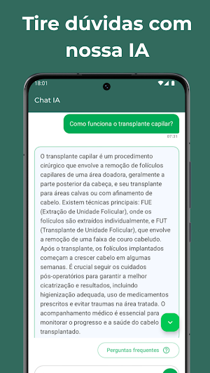HairHealth Transplante Capilar Screenshot 2