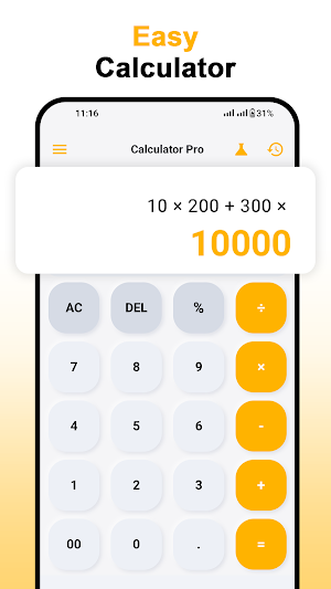 Easy Calculator & Invoice Screenshot 0