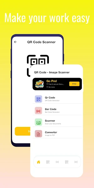 QR Code Scanner & Image To PDF Screenshot 1