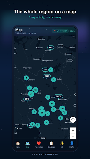 Lapland Compass Screenshot 2