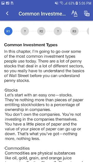 Penny Stocks School - Learn Penny Stock Trading Screenshot 2