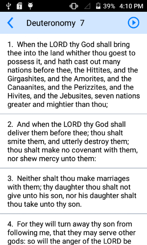 Holy Bible Offline Screenshot 1