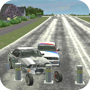 Bollard Crash : Physics Sim Screenshot 1
