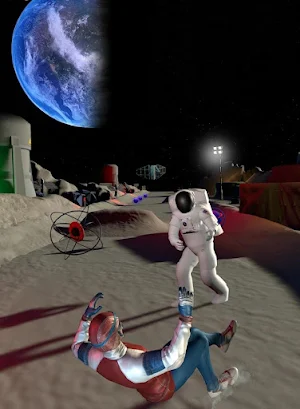 Space Flip 3D: Run & Jump Screenshot 1