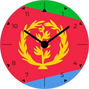 Eritrea Analog Watch Face Screenshot 3