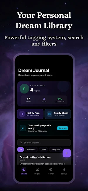 Dream Journal - Dreamlusive Screenshot 2