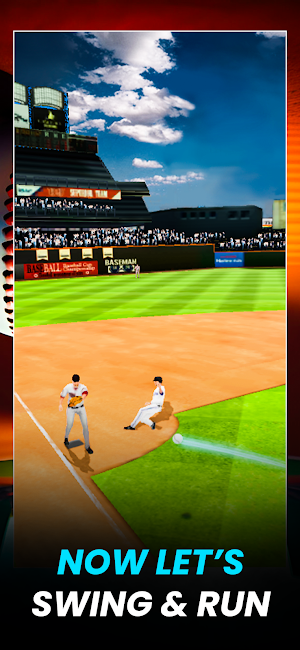 Baseball 3D- Baseball Home Run Screenshot 3