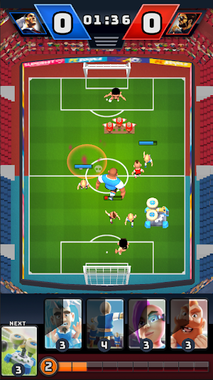FC Royale: Soccer Heroes Screenshot 1