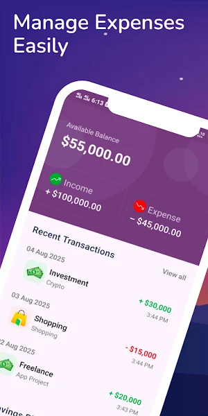 Expense Tracker Screenshot 0