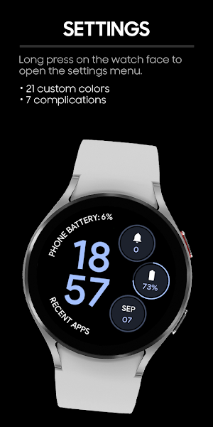 Material Stack: Watch face Screenshot 2