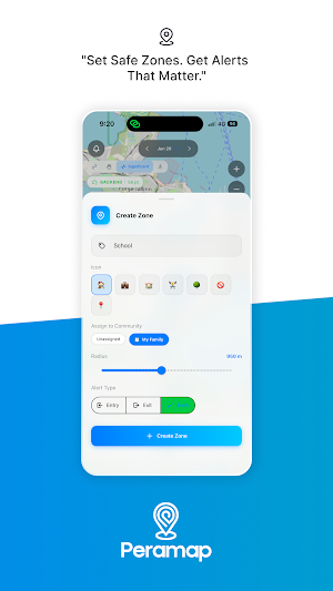 Peramap: AI Location Tracker Screenshot 1