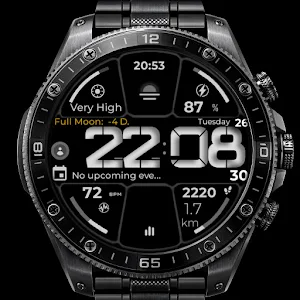 Digital Watch Face CUE003 Screenshot 1