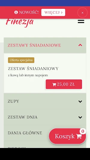 Bar Finezja Screenshot 0