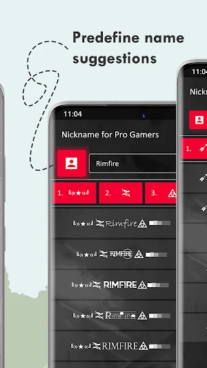 Nickname for Pro Gamers: Stylish Symbol & Letters Screenshot 1