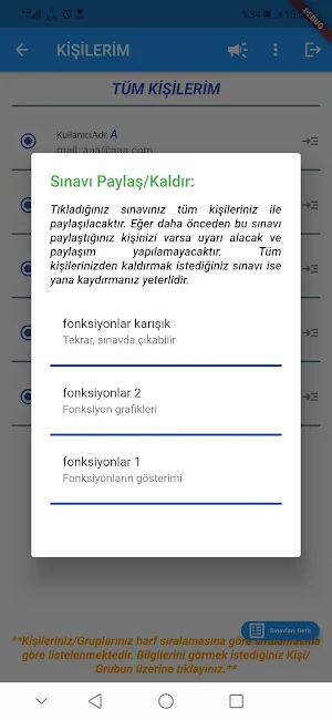 Sınavcım Screenshot 3
