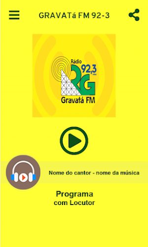 Gravatá FM 92,3 Screenshot 1