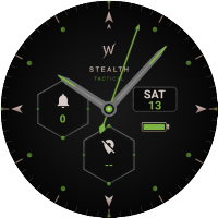 Stealth Military Watch Face