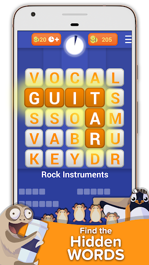 Wordimals - Epic Word Search Screenshot 0