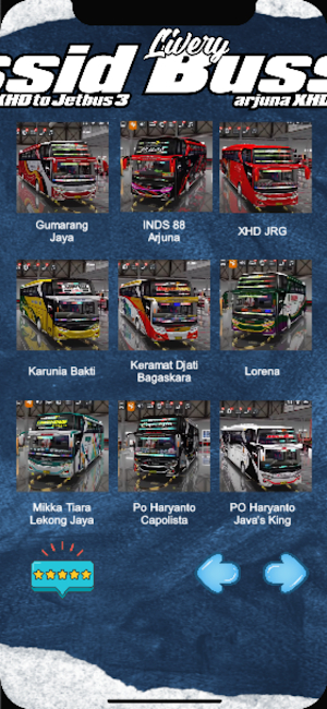 Livery Bussid Arjuna XHD JB 3 Screenshot 2