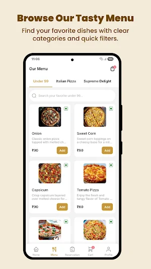 The Pizza Story Screenshot 1