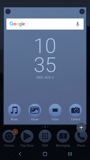 Night in the desert | Xperia™ Theme Screenshot 1