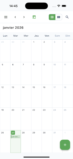 Ecomail Calendrier Screenshot 0